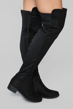 Load image into Gallery viewer, Marja Over The Knee Boot - Black
