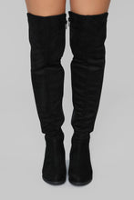 Load image into Gallery viewer, Marja Over The Knee Boot - Black

