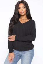 Load image into Gallery viewer, Keep Me Updated Top - Black
