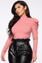 Load image into Gallery viewer, Can't Be In Knit Long Sleeve Top - Mauve
