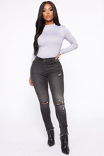 Load image into Gallery viewer, Not Hard To Figure Out Top - Heather Grey
