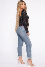 Load image into Gallery viewer, Your Favorite Place Smocked Top - Black/combo
