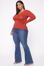 Load image into Gallery viewer, After Class Long Sleeve Top - Rust
