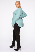 Load image into Gallery viewer, Mina Lounge Tunic - Smoke Green
