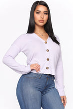Load image into Gallery viewer, Your Fave Cardigan - Lavender
