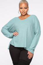 Load image into Gallery viewer, Mina Lounge Tunic - Smoke Green
