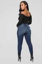 Load image into Gallery viewer, Day To Day Off Shoulder Bodysuit - Black

