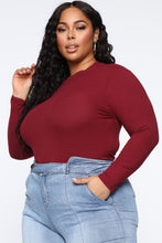 Load image into Gallery viewer, Another Round Please Top - Burgundy
