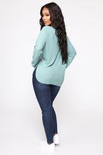 Load image into Gallery viewer, Mina Lounge Tunic - Smoke Green
