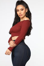 Load image into Gallery viewer, Jackey Off Shoulder Top - Rust
