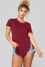 Load image into Gallery viewer, Laid Back Tee - Burgundy
