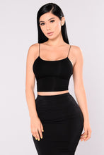Load image into Gallery viewer, KiKi Cropped Top - Black
