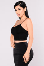Load image into Gallery viewer, KiKi Cropped Top - Black
