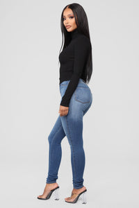 Amerie Turtle Neck Sweater - Black
