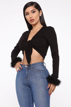 Load image into Gallery viewer, Love On My Mind Top - Black
