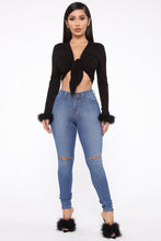 Load image into Gallery viewer, Love On My Mind Top - Black
