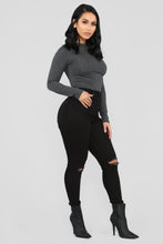 Load image into Gallery viewer, Just Lovely Top - Charcoal
