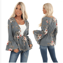 Load image into Gallery viewer, Take Me Anywhere Button Down Top - Olive/Combo
