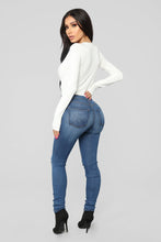 Load image into Gallery viewer, Kristina Long Sleeve Bodysuit - White
