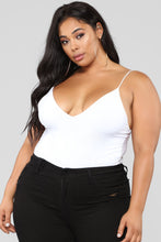 Load image into Gallery viewer, Sleek And Slay Bodysuit - White
