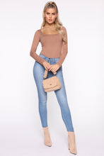 Load image into Gallery viewer, Kelsey Square Neck Top - Tan
