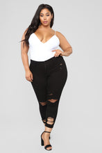 Load image into Gallery viewer, Sleek And Slay Bodysuit - White

