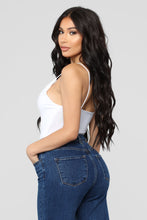 Load image into Gallery viewer, Sleek And Slay Bodysuit - White
