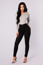 Load image into Gallery viewer, Alma Top - Heather Grey
