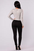 Load image into Gallery viewer, Alma Top - Heather Grey
