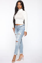 Load image into Gallery viewer, Always Actin&#39; This Way Ribbed Top - Off White
