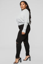 Load image into Gallery viewer, Off With His Head Top - Heather Grey
