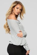 Load image into Gallery viewer, Off With His Head Top - Heather Grey
