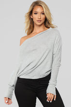 Load image into Gallery viewer, Off With His Head Top - Heather Grey
