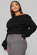 Load image into Gallery viewer, Leyla Off The Shoulder Top - Black
