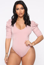 Load image into Gallery viewer, One More Puff Bodysuit - Rose
