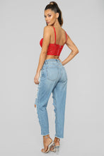 Load image into Gallery viewer, You're Not Invited Bustier - Red
