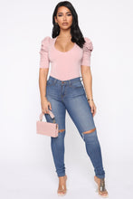 Load image into Gallery viewer, One More Puff Bodysuit - Rose
