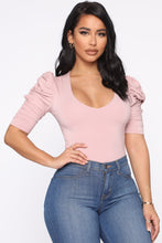 Load image into Gallery viewer, One More Puff Bodysuit - Rose
