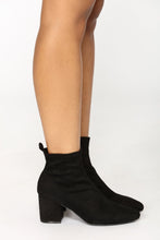 Load image into Gallery viewer, Walk It Out Bootie - Black
