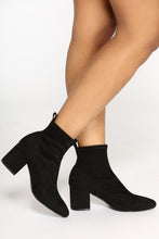Load image into Gallery viewer, Walk It Out Bootie - Black
