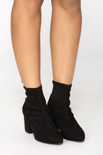 Load image into Gallery viewer, Walk It Out Bootie - Black
