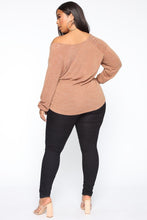 Load image into Gallery viewer, All Good Vibes Tops - Camel
