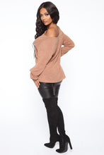 Load image into Gallery viewer, All Good Vibes Tops - Camel
