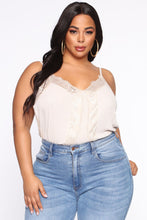 Load image into Gallery viewer, Lace Galore Cami - Cream
