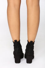 Load image into Gallery viewer, Walk It Out Bootie - Black
