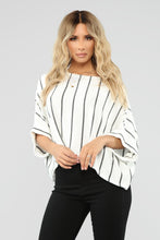 Load image into Gallery viewer, Skylar Striped Top - White/Combo
