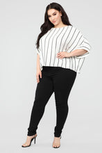 Load image into Gallery viewer, Skylar Striped Top - White/Combo
