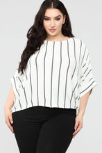 Load image into Gallery viewer, Skylar Striped Top - White/Combo
