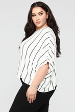 Load image into Gallery viewer, Skylar Striped Top - White/Combo
