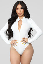 Load image into Gallery viewer, Grind Time Beyond Long Sleeve Bodysuit - White
